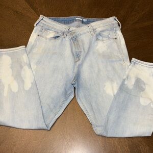 Old Navy Blue Straight Leg Jeans